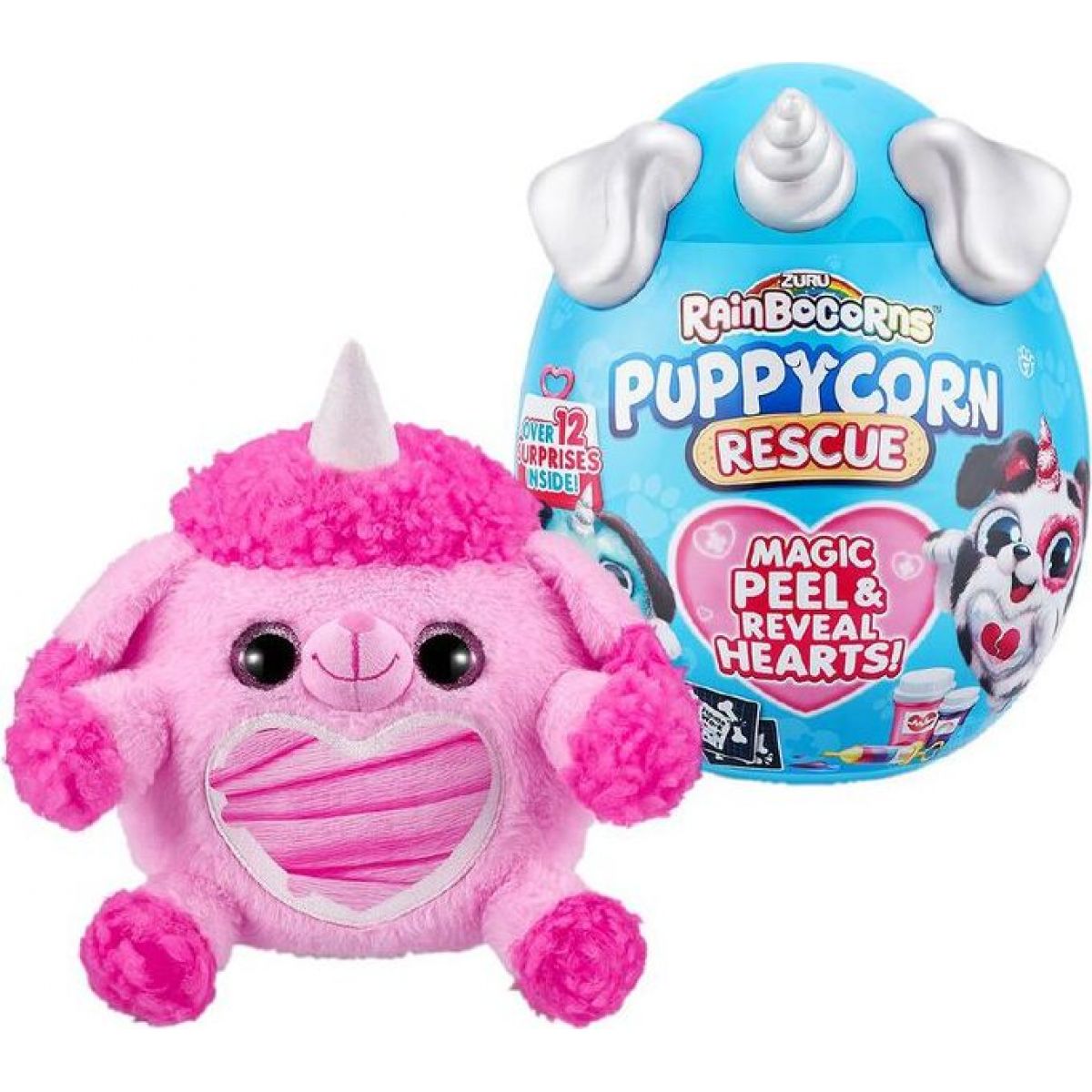 Rainbocorns S1 Nemocný pejsek bílý roh
