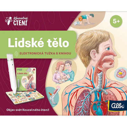 Albi Kouzelné čtení 2.0 Albi tužka + Lidské tělo R50