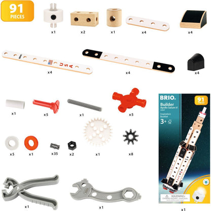 Stavebnice BRIO BUILDER NASA Apollo Saturn V