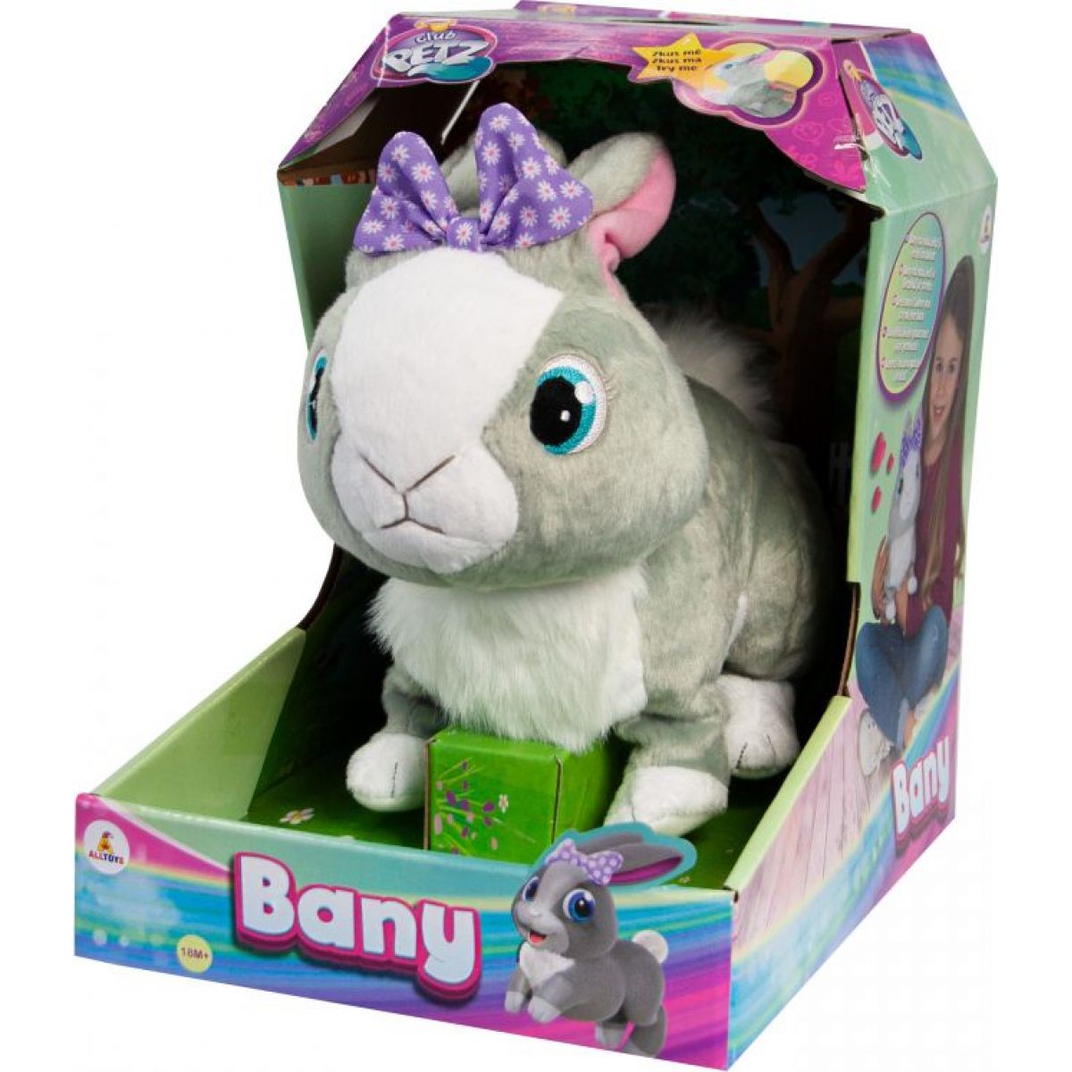Alltoys Interaktivní králíček Bany
