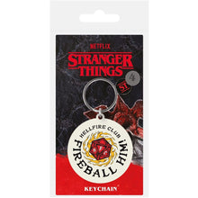 Klíčenka gumová Stranger Things Fireball Him
