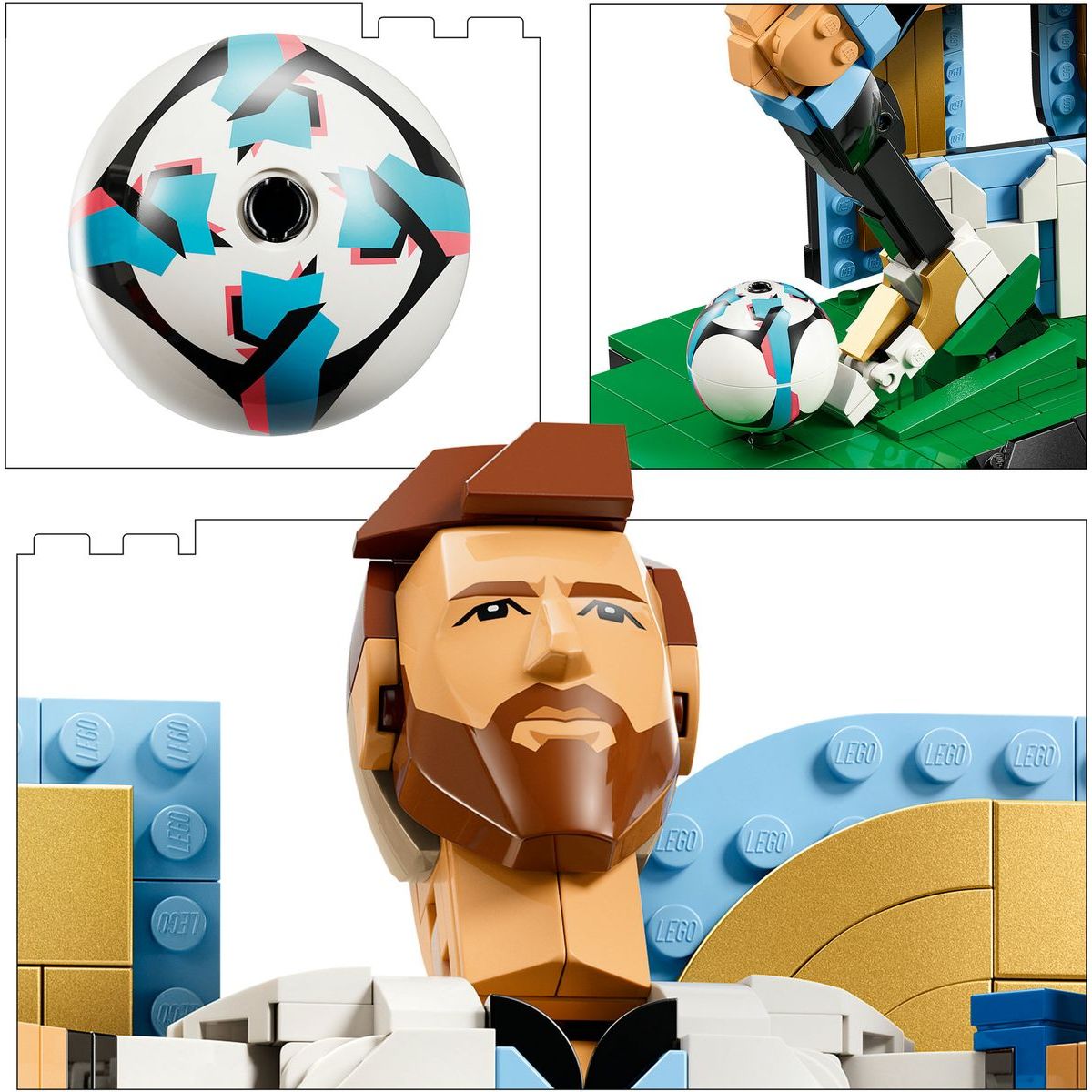 LEGO® Editions 43015 Lionel Messi - Fotbalová legenda
