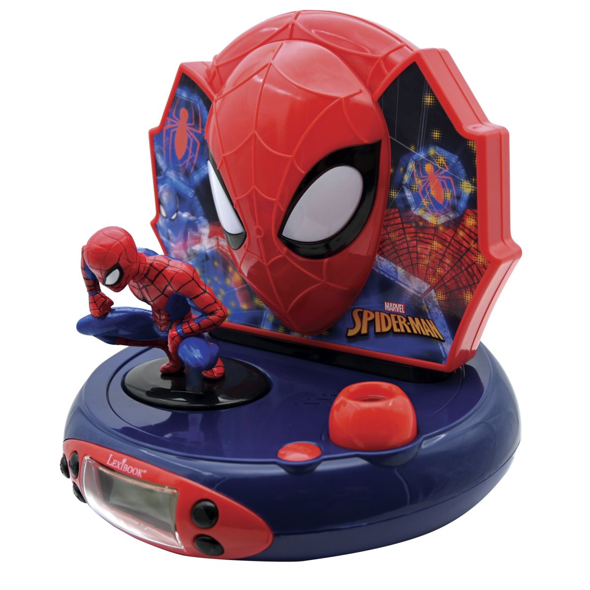 Lexibook 3D budík Spiderman s projekcí času
