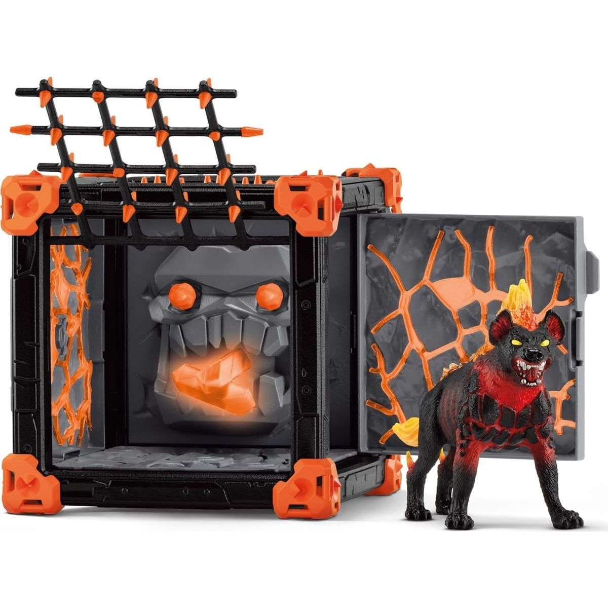 Schleich 42674 Aréna BattleCave lávové hyeny
