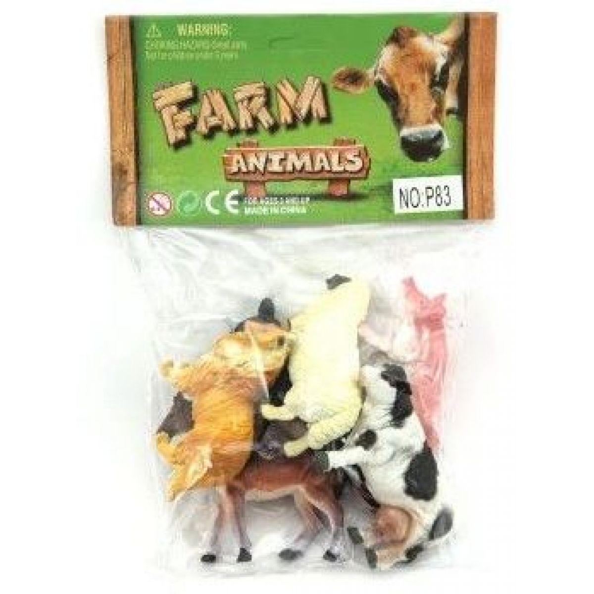 Teddies Zvířátka domácí farma 6 ks