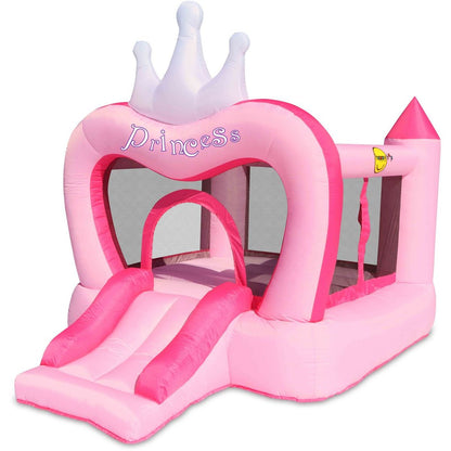 Happy Hop Skákací nafukovací hrad s korunkou pro Princezny