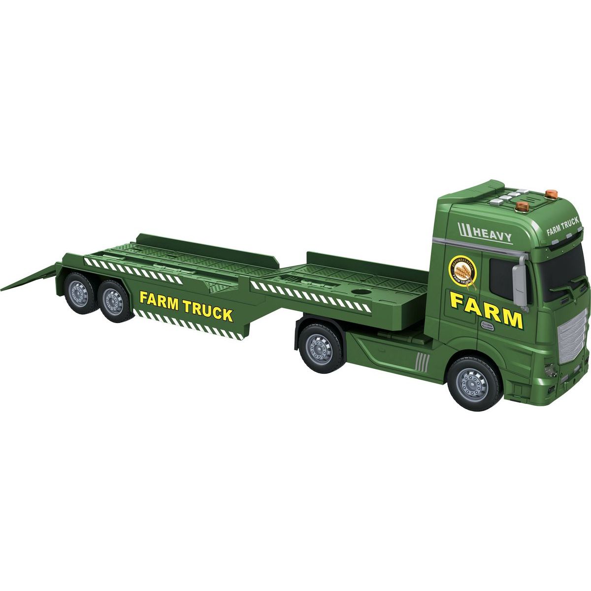 Sparkys CITY SERVICE CAR - 1:12 Farmářský tahač s vlekem a 2 traktory