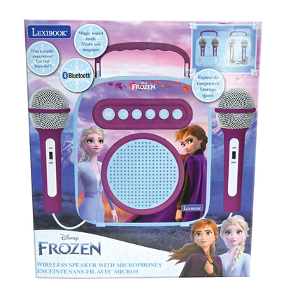 Lexibook Bezdrátový reproduktor Frozen se 2 mikrofony a měničem hlasu