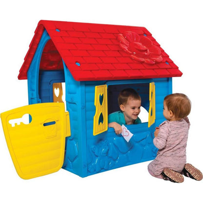 Dohány zahradní domek s kytičkou