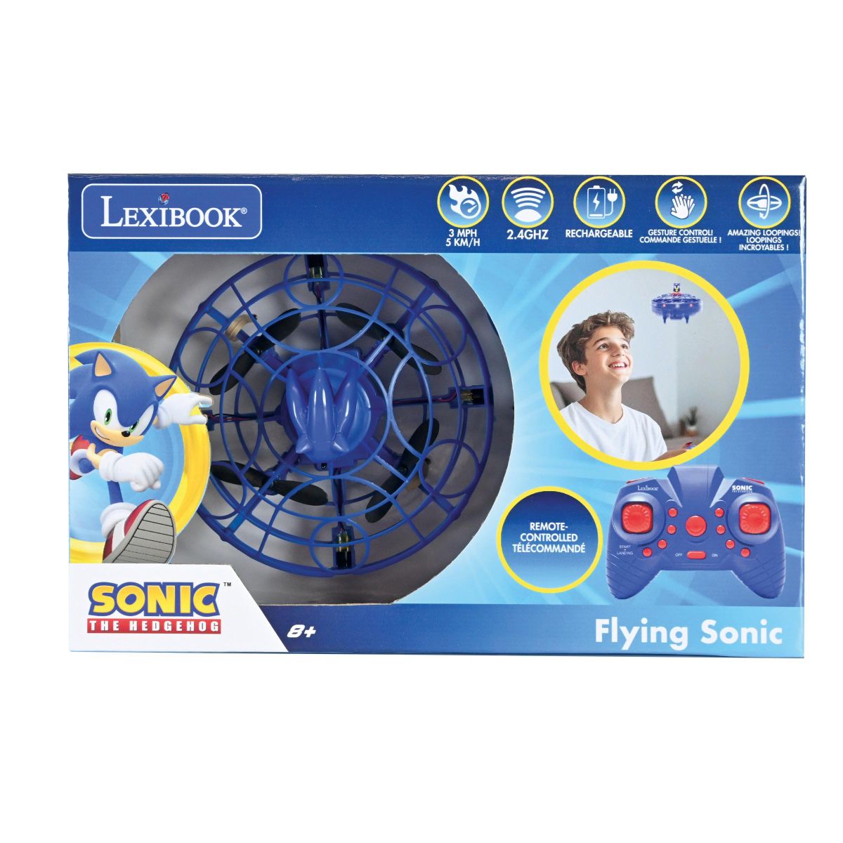 Lexibook Létající UFO na dálkové ovládání Sonic