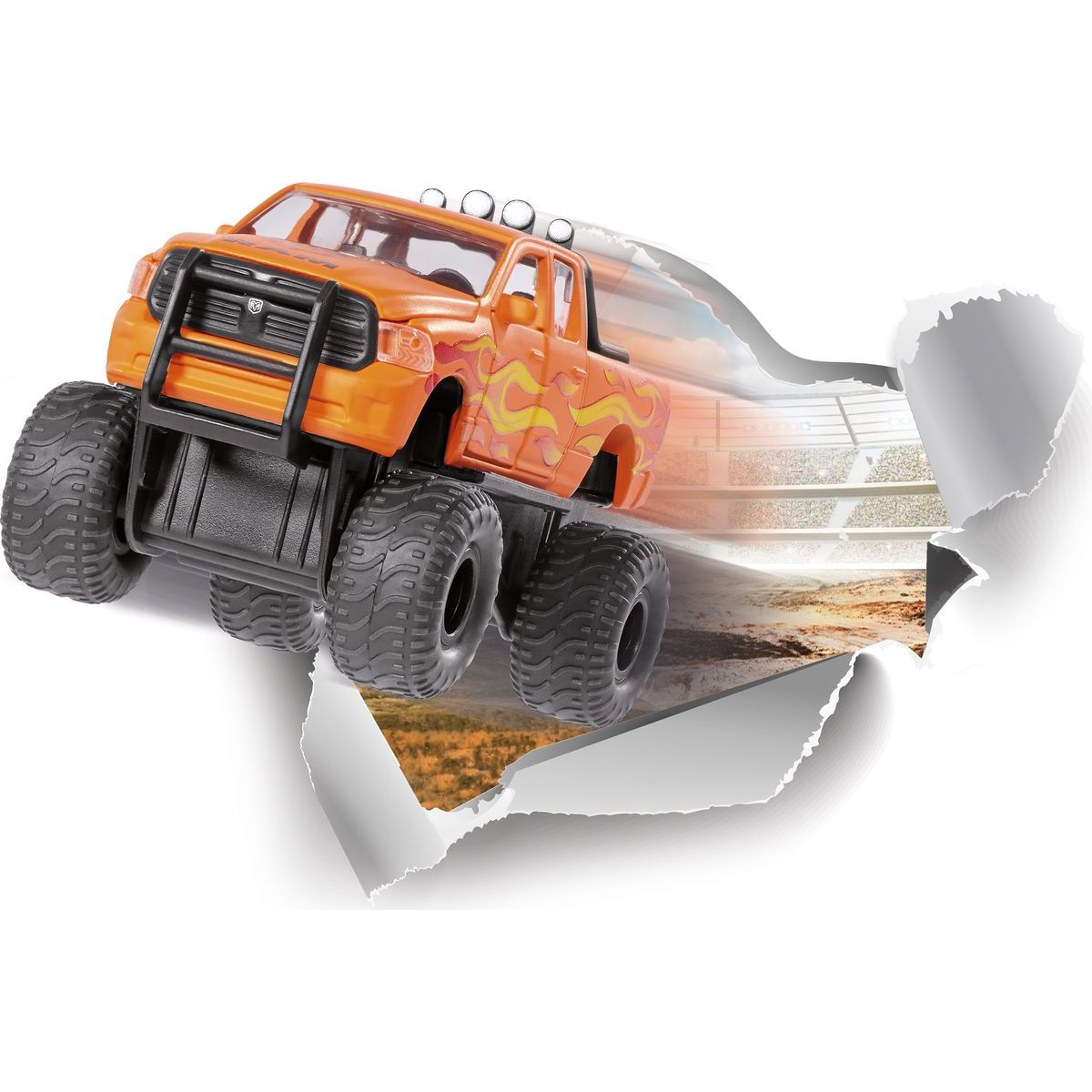SIKU Super RAM 1500 se sundavacími pneumatikami, 1:50