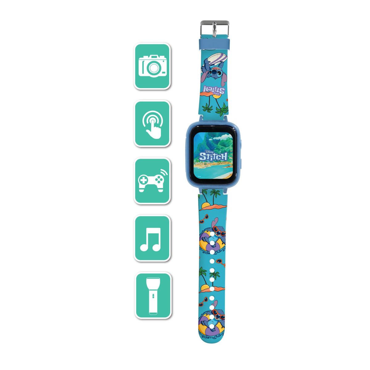Lexibook Hodinky s kamerou Stitch a 8GB SD kartou