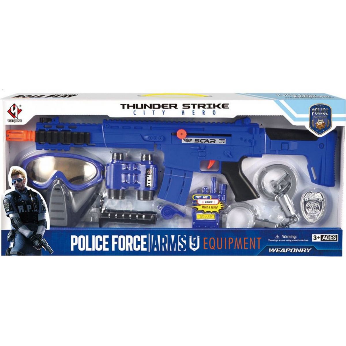 Rappa Policejní sada s příslušenstvím
