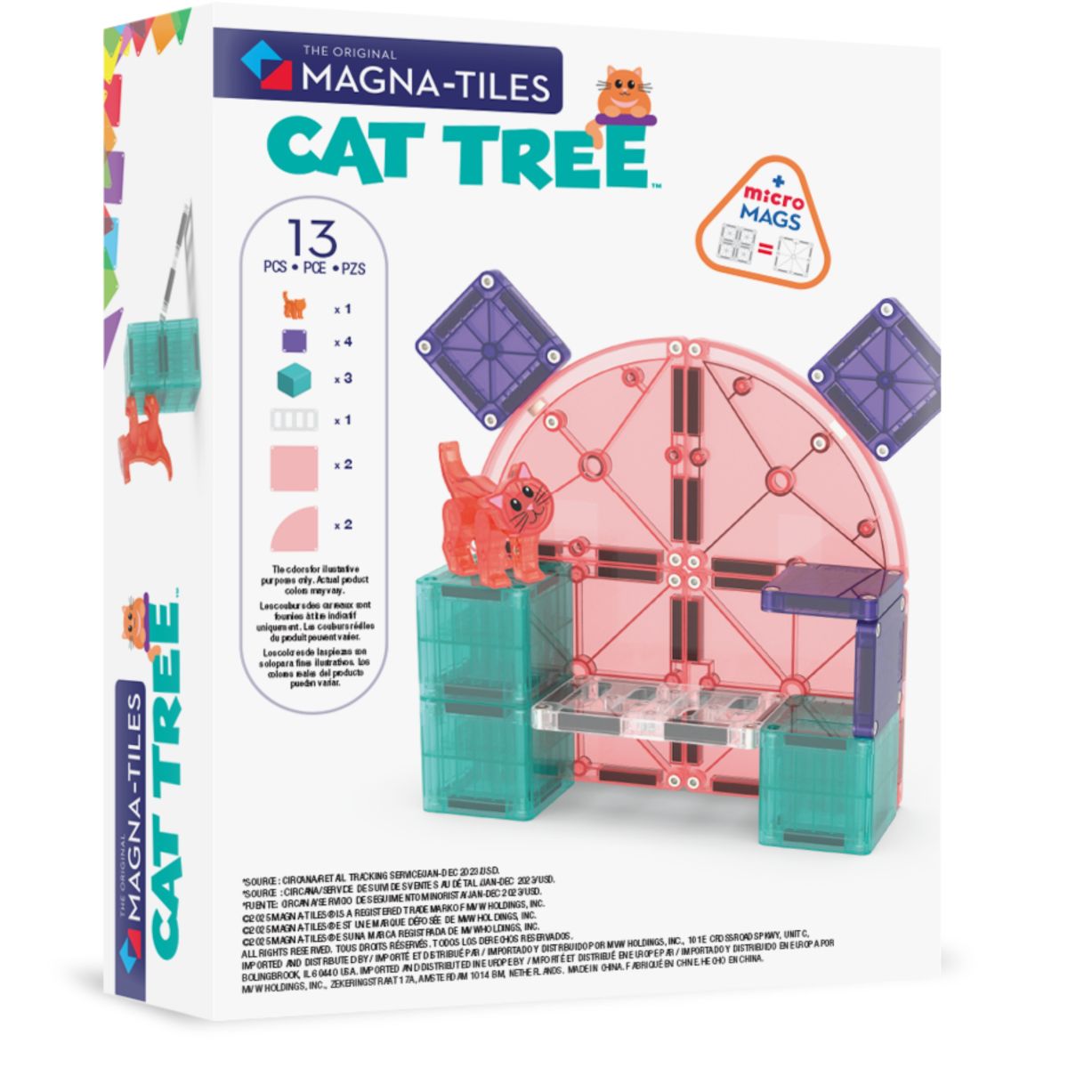 Magna-Tiles Cat Tree 13 dílků