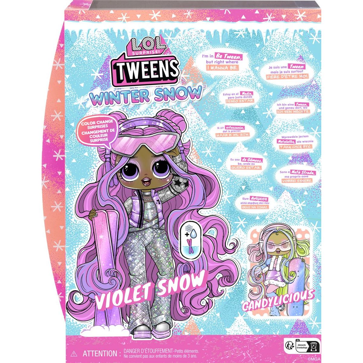 L.O.L. Surprise! Zimní Tweens panenka Violet Snow