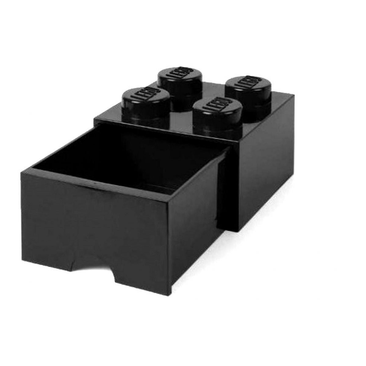 LEGO® úložný box 4 s šuplíkem 25 x 25 x 18 cm černá