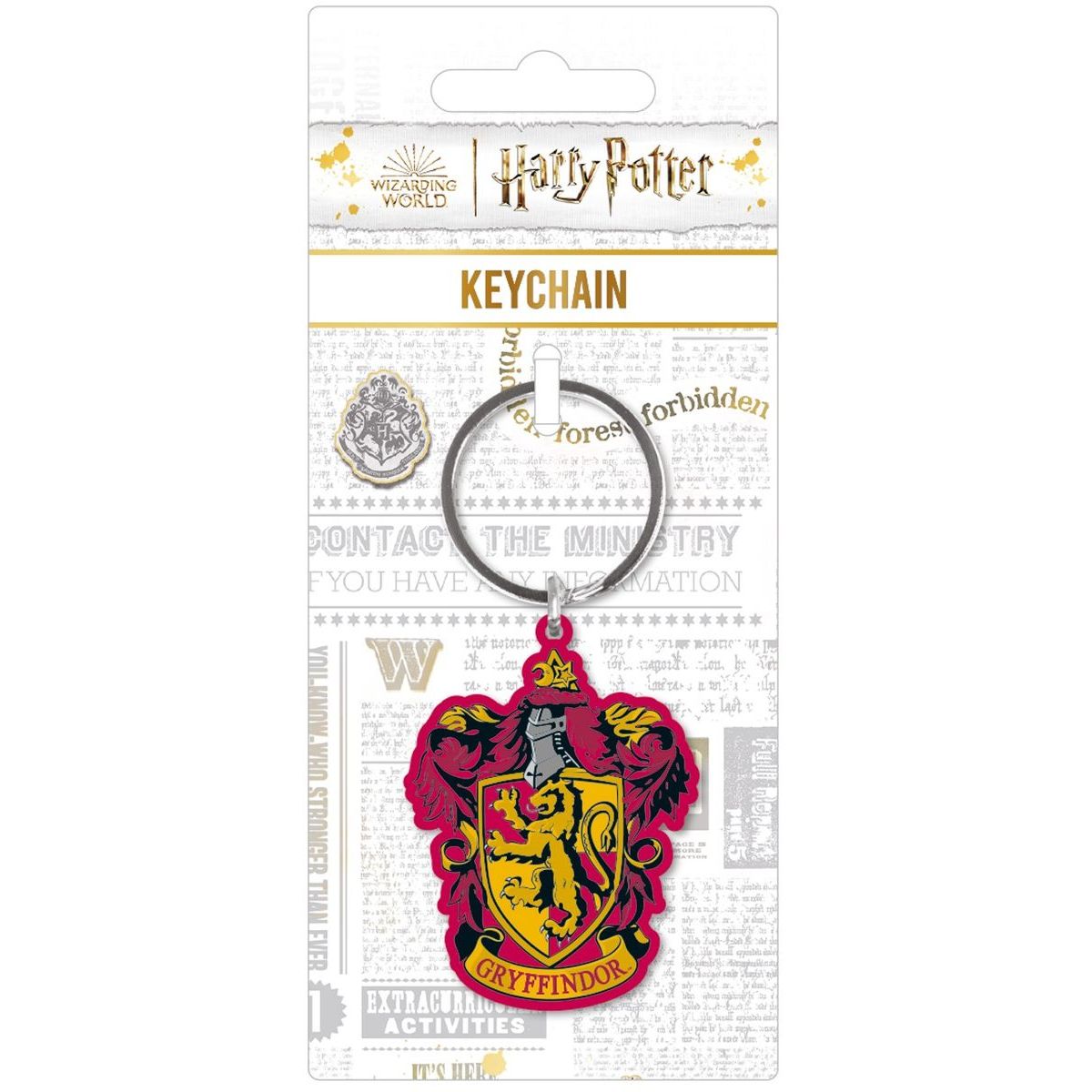 Pyramid International Harry Potter Klíčenka kovová Nebelvír