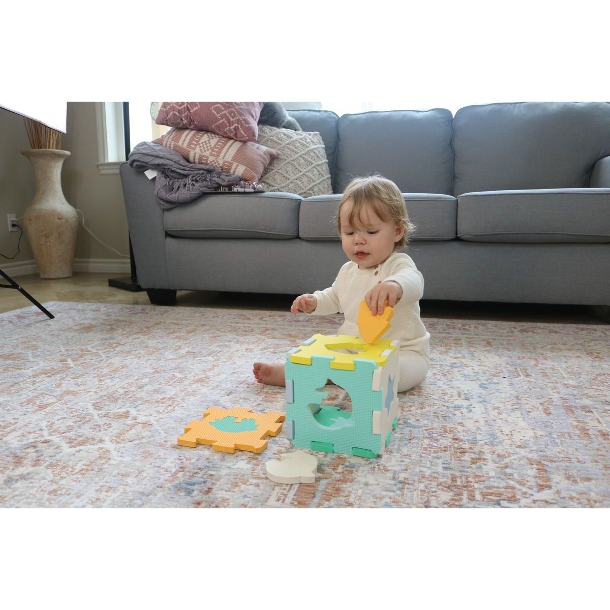 Infantino Puzzle pěnové Sensory
