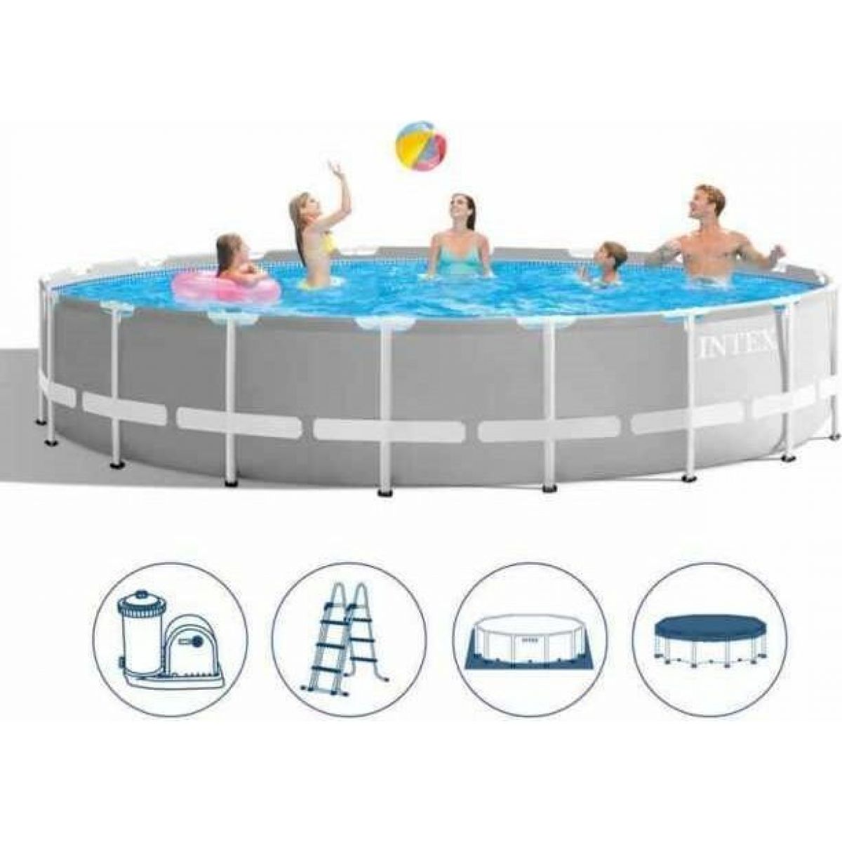 Intex 26756NP Bazénový set 610 x 132 cm