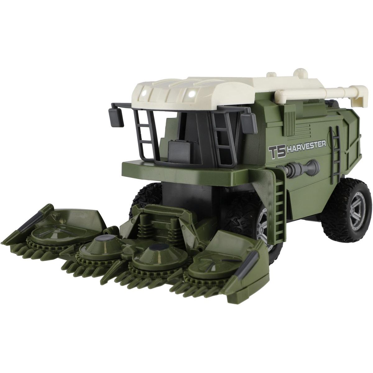Teddies Kombajn na kukuřici RC  22cm 27MHz