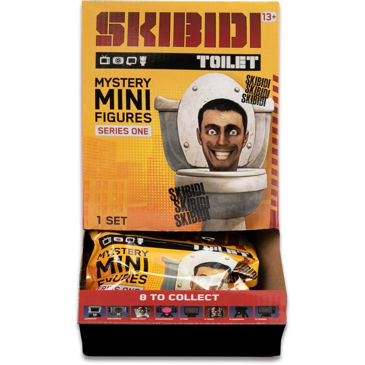 Skibidi Toilet minifigurky Mystery