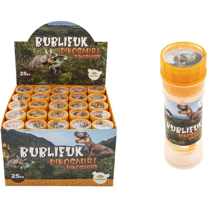 Bublifuk 50ml dinosauři 11 cm