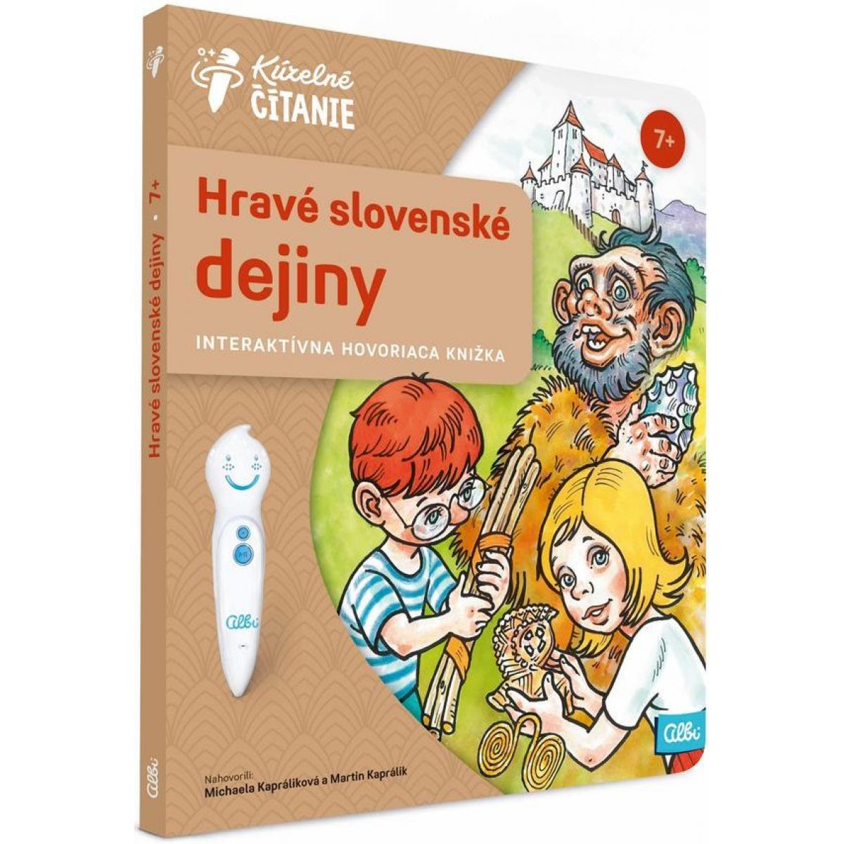 Albi Kúzelné čítanie Kniha Hravé slovenské dejiny SK verze