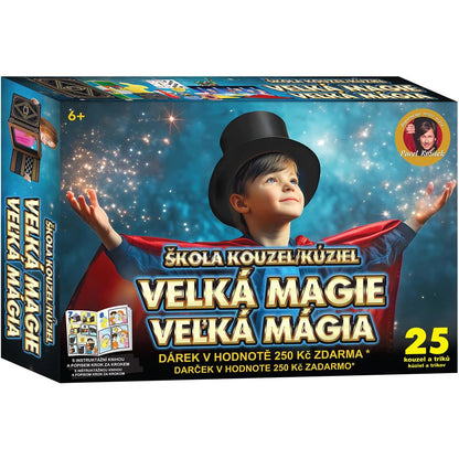 Sparkys Škola kouzel - Velká magie 25 triků + Dárek v hodnotě 250Kč