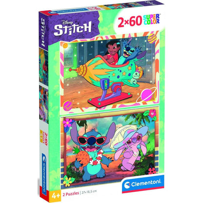 Clementoni puzzle 2X60 Stich