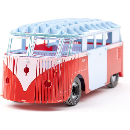 RC Minivan červený