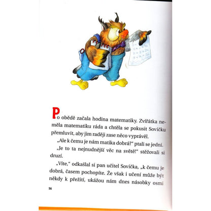 SUN Pan učitel Sovička - První čtení pro malé školáky
