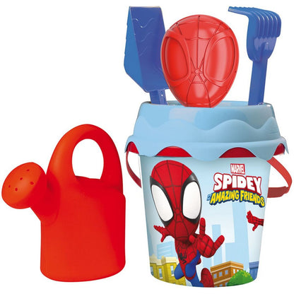 Smoby Kyblíček Spidey s konvičkou a příslušenstvím, střední