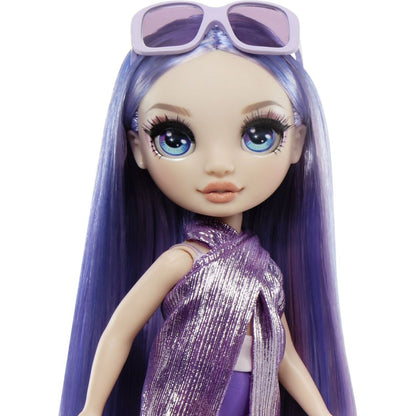 Rainbow High Fashion panenka v plavkách Violet Willow - Poškozený obal