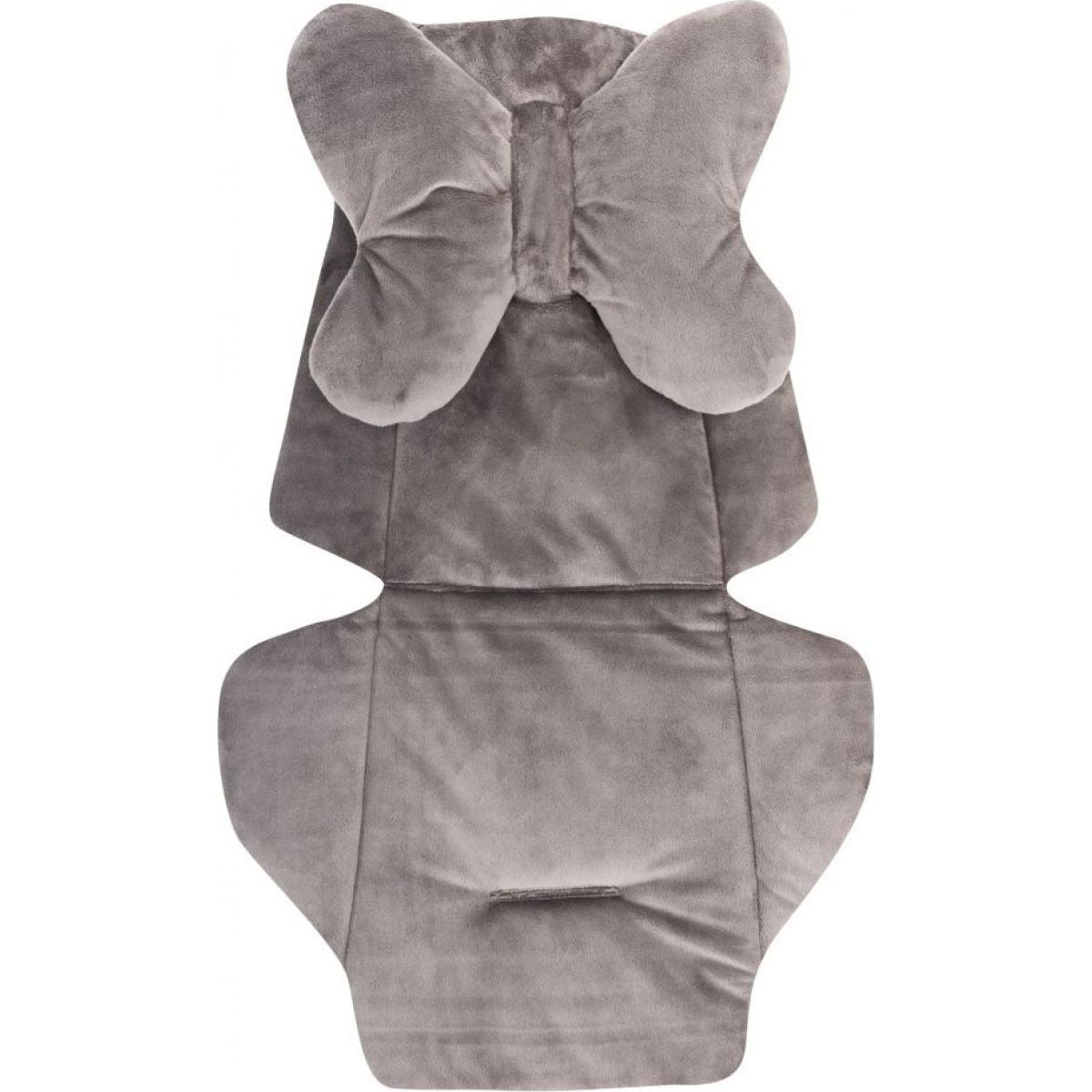 Bomimi Podložka s polštářkem, oboustranná Forest graphite minky