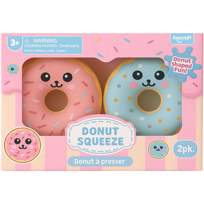 Alltoys Mačkací Donut s obličejem 2 ks