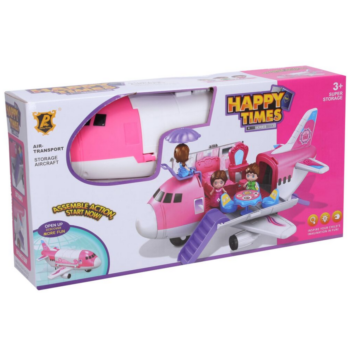 Wiky Letadlo s figurkami 34 cm