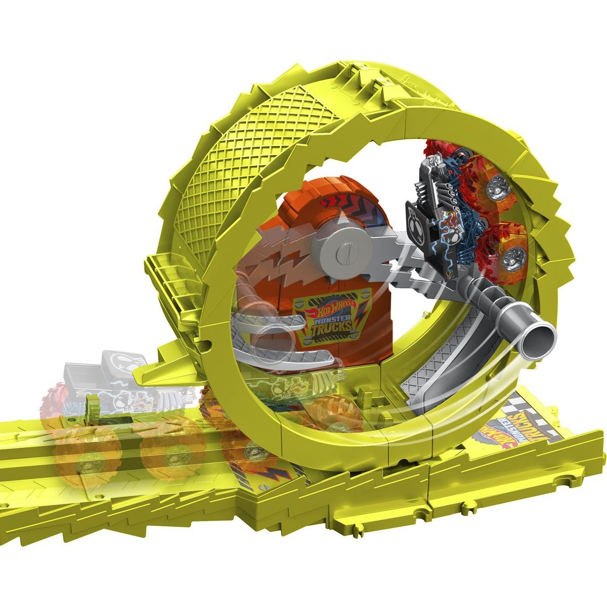 Hot Wheels Monster Trucks Power Smashers dráha masivní destrukce