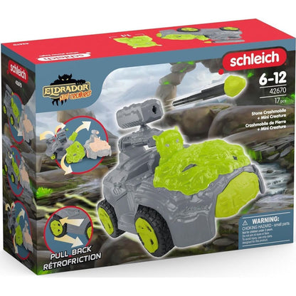 Schleich 42670 Kamenný crashMobile s figurkou Mini Creature