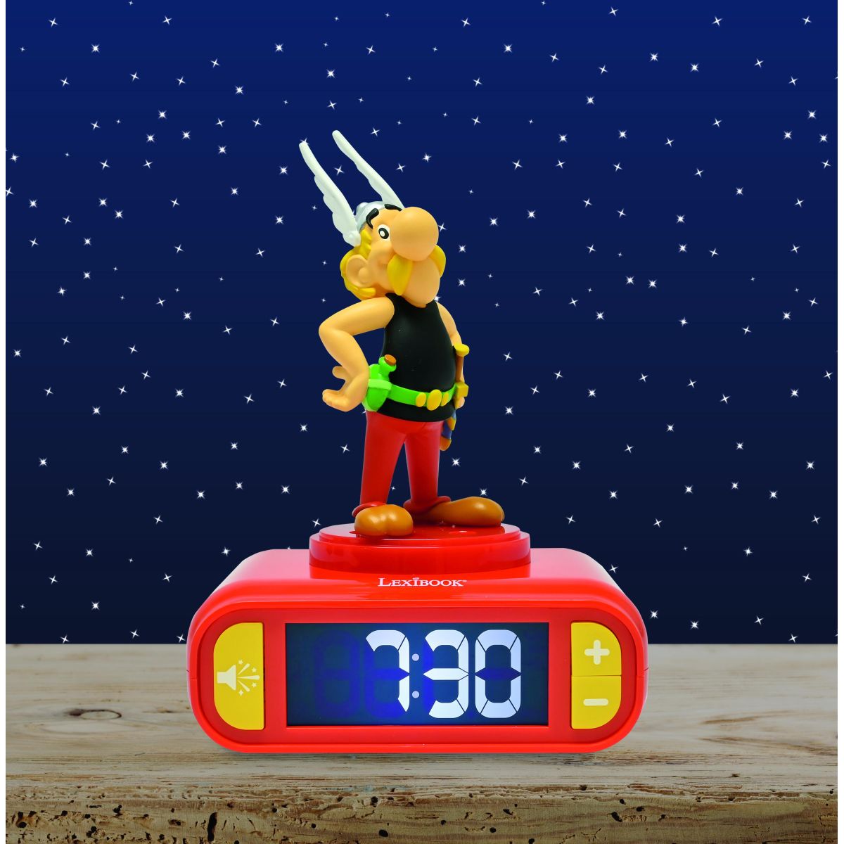 Lexibook Budík Asterix se svítící figurkou