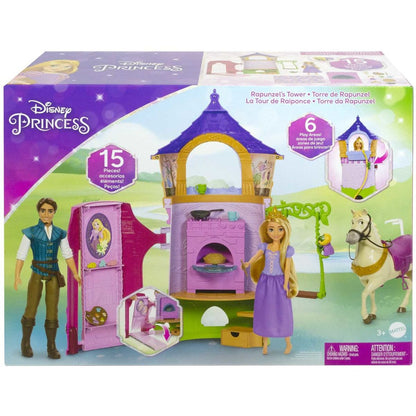 Mattel Hrací sada Věž s panenkou Popelka a princ - Poškozený obal