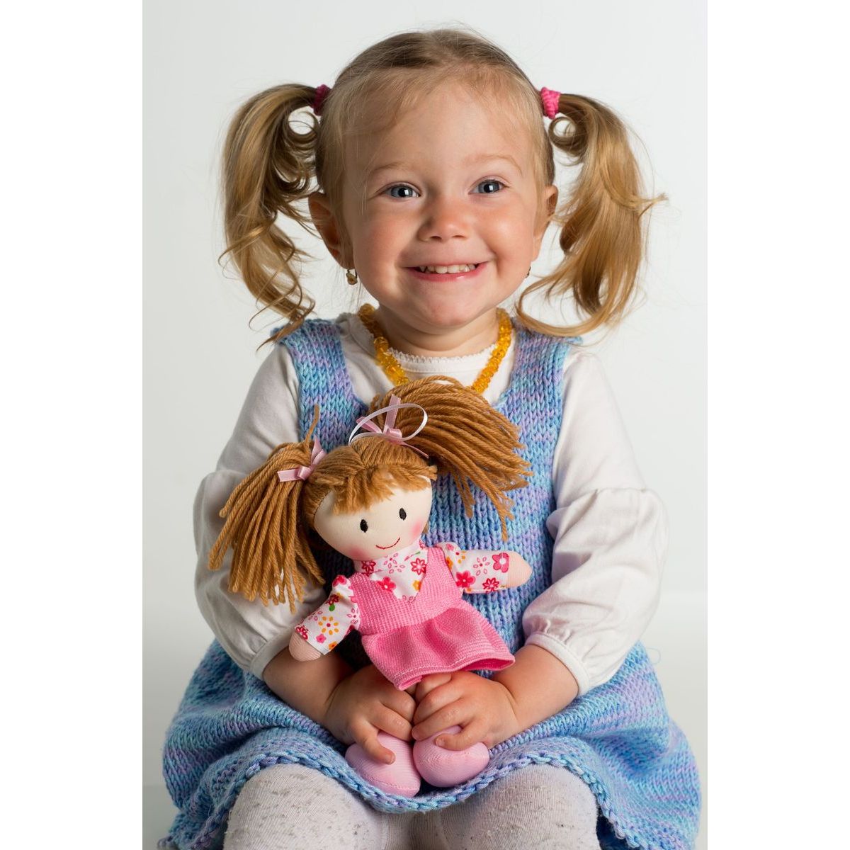 Teddies Panenka Verunka hadrová 20 cm česky mluvící