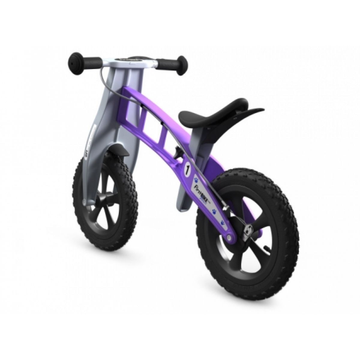 First Bike Odrážedlo Cross Violet