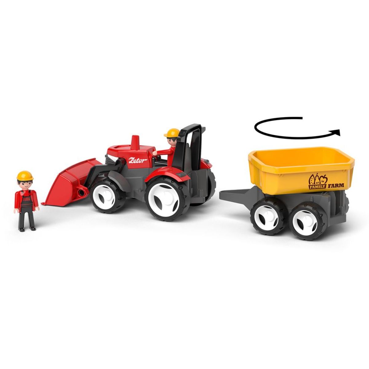 EFKO ECO MultiGO Farm set - figurky Igráčků farmářů s traktorem