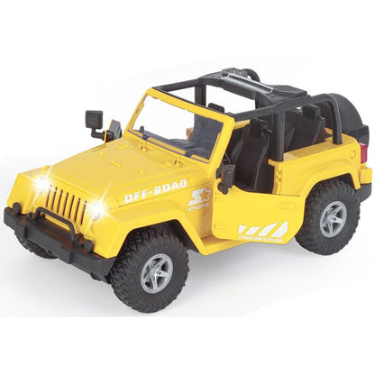 Alltoys Džíp 1:10 se světelným a zvukovým efektem žlutý