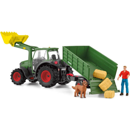 Schleich 42608 Traktor s přívěsem