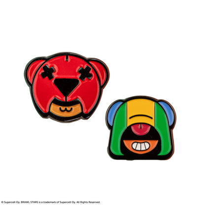 Cinereplicas Brawl Stars set pinů (Nita & Leon)