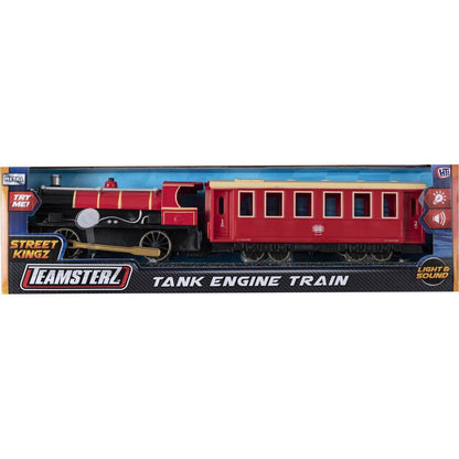 Halsall Teamsterz vlak s vagonem - modrý
