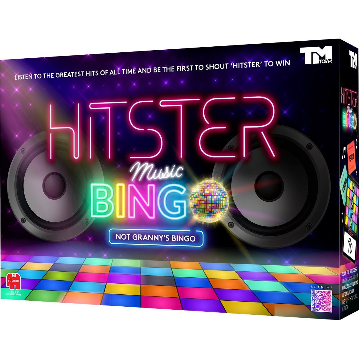 Hitster Bingo - hudební párty hra s diskokoulí II