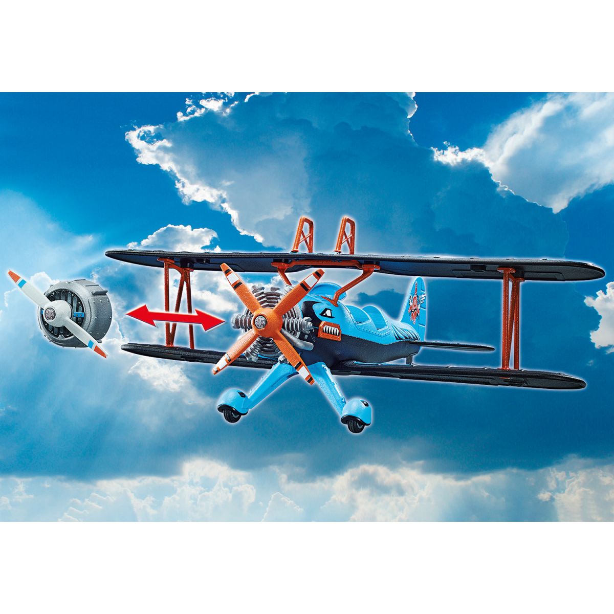 PLAYMOBIL® 70831 Air Stuntshow Dvouplošník Fénix