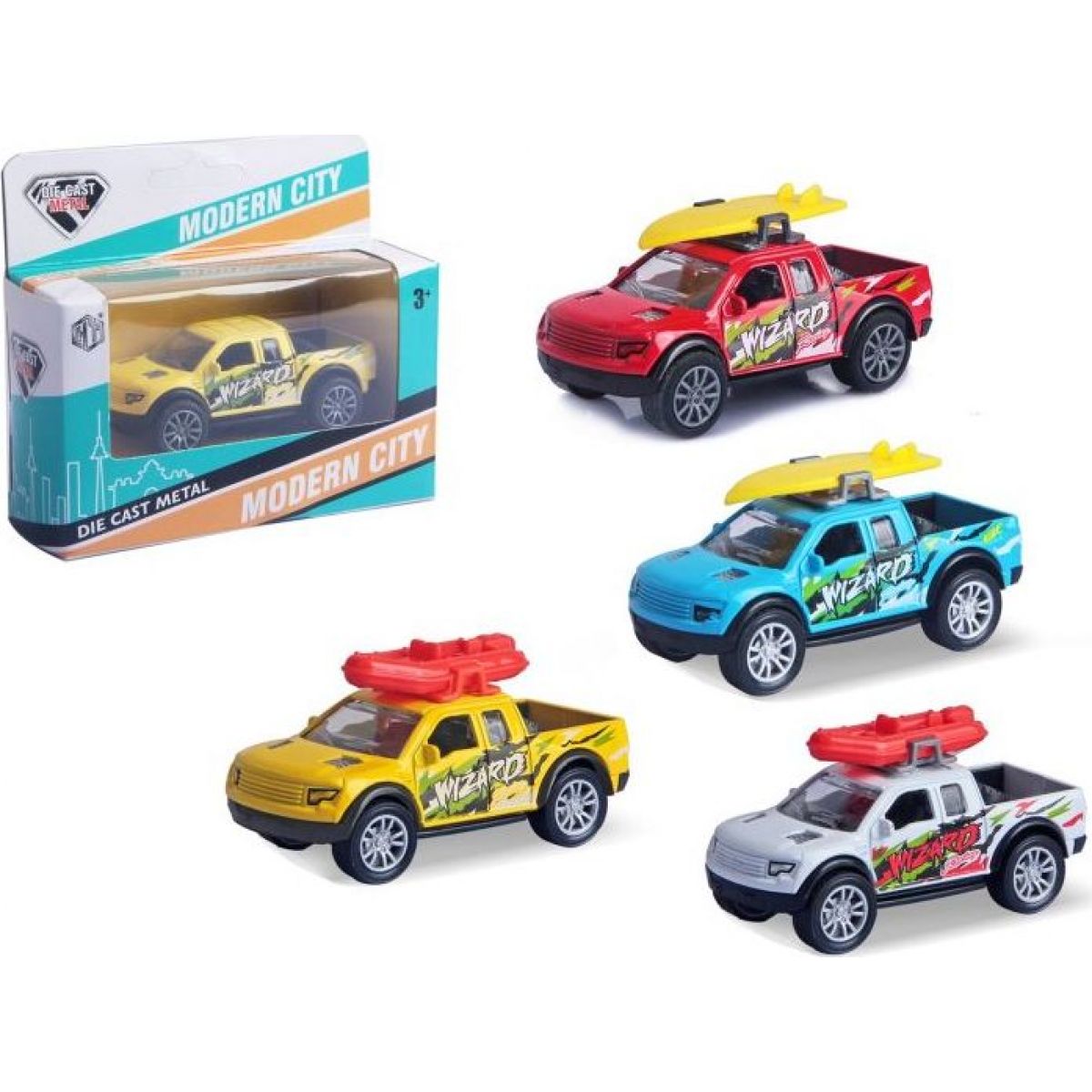 Alltoys Auto džíp (68) - bílý